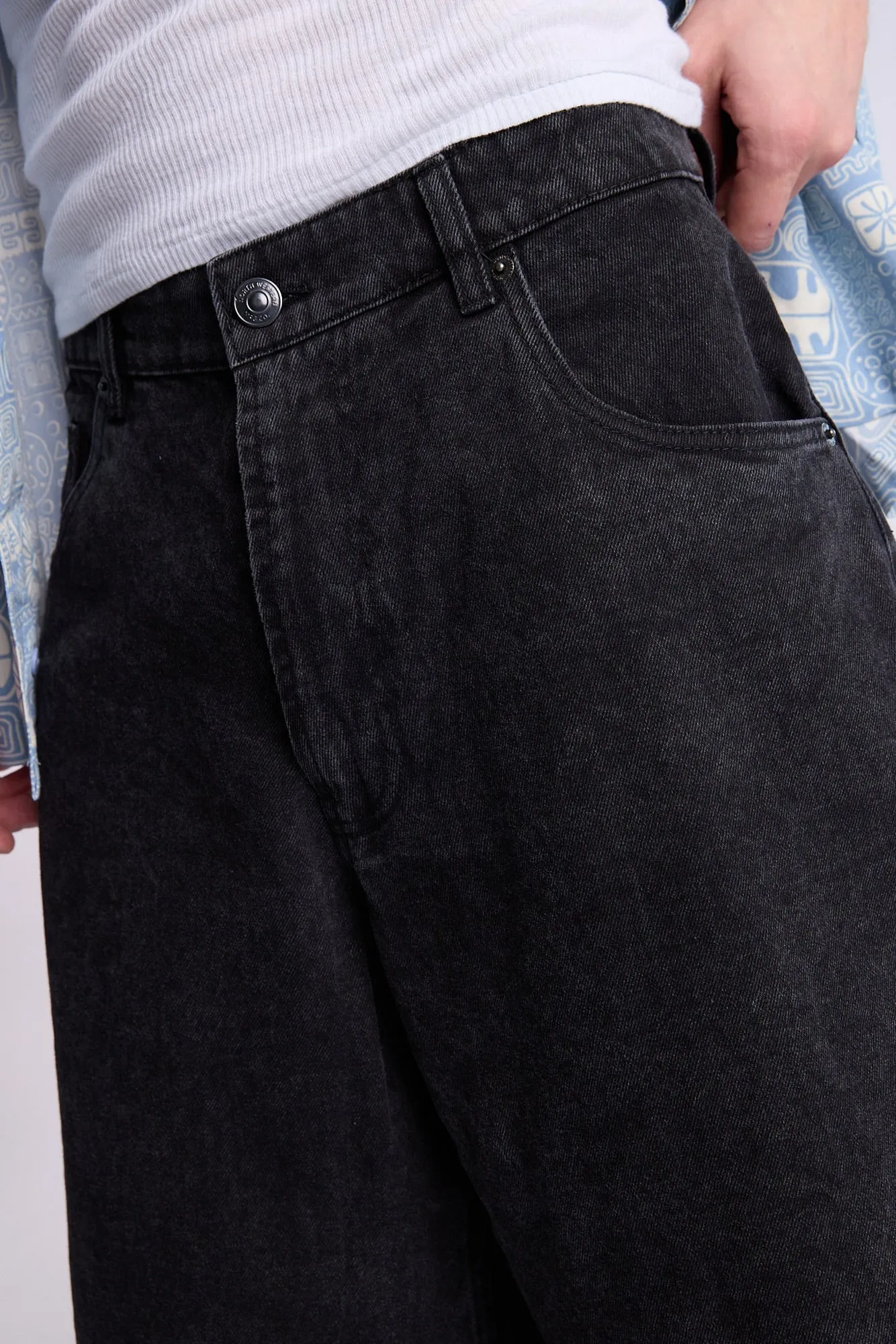 Arsenic Mens Baggy Denim Shorts