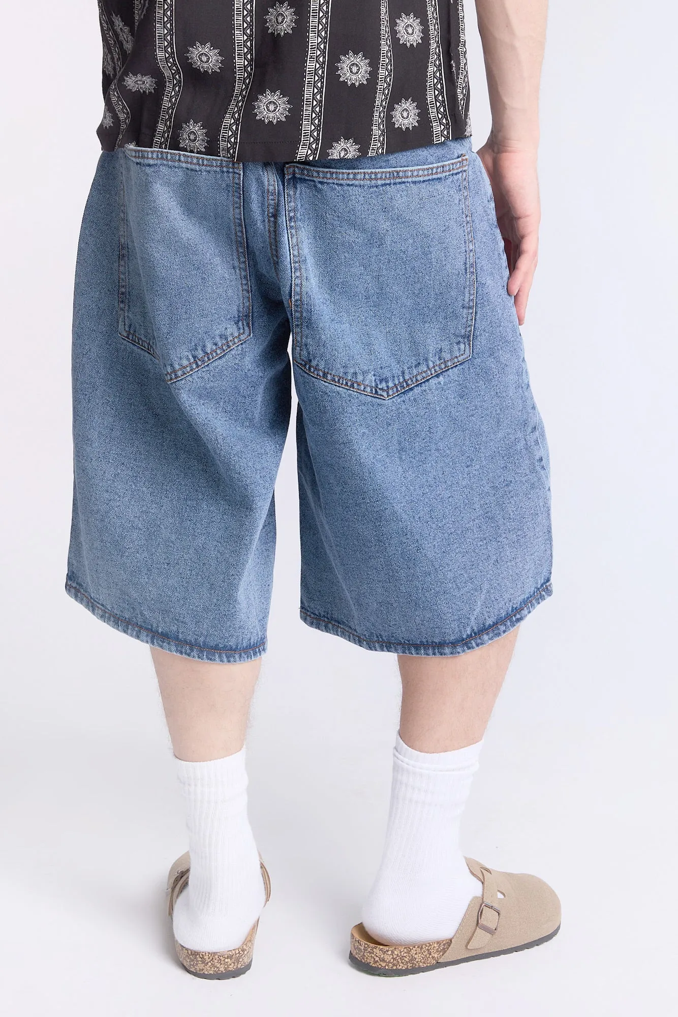 Arsenic Mens Baggy Denim Shorts