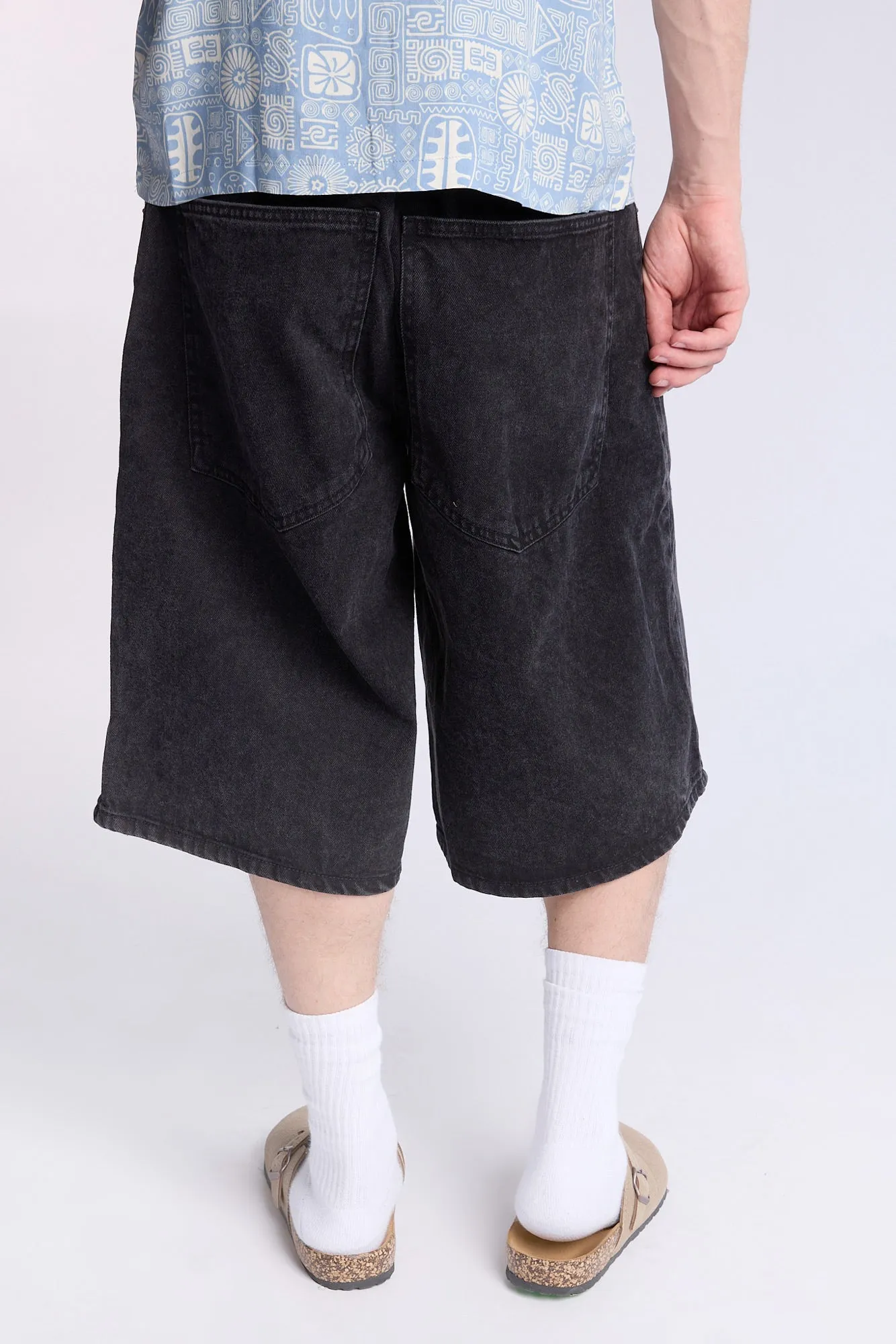 Arsenic Mens Baggy Denim Shorts