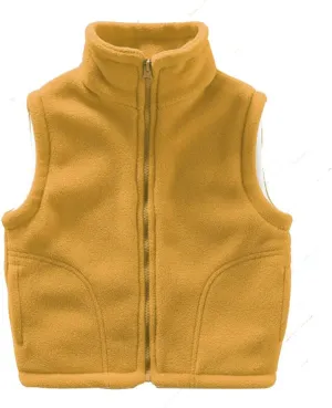 Baby Boys&Girls Polar Fleece Sleeveless Jacket Outerwear Vests