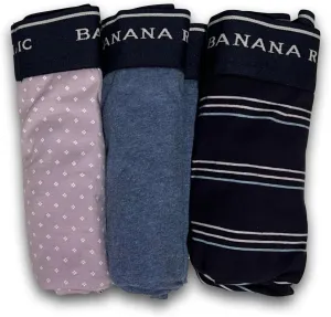 Banana Republic 3-Pack Men's Knit Boxer Briefs LARGE Functional Fly Boxer Brief Underwear