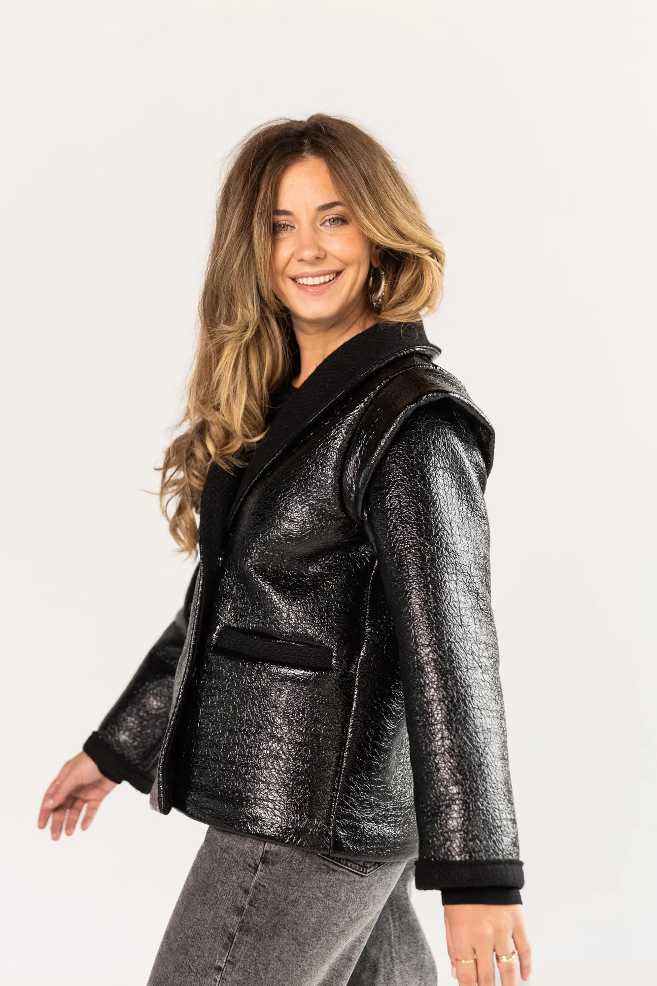 Black Wool Coat