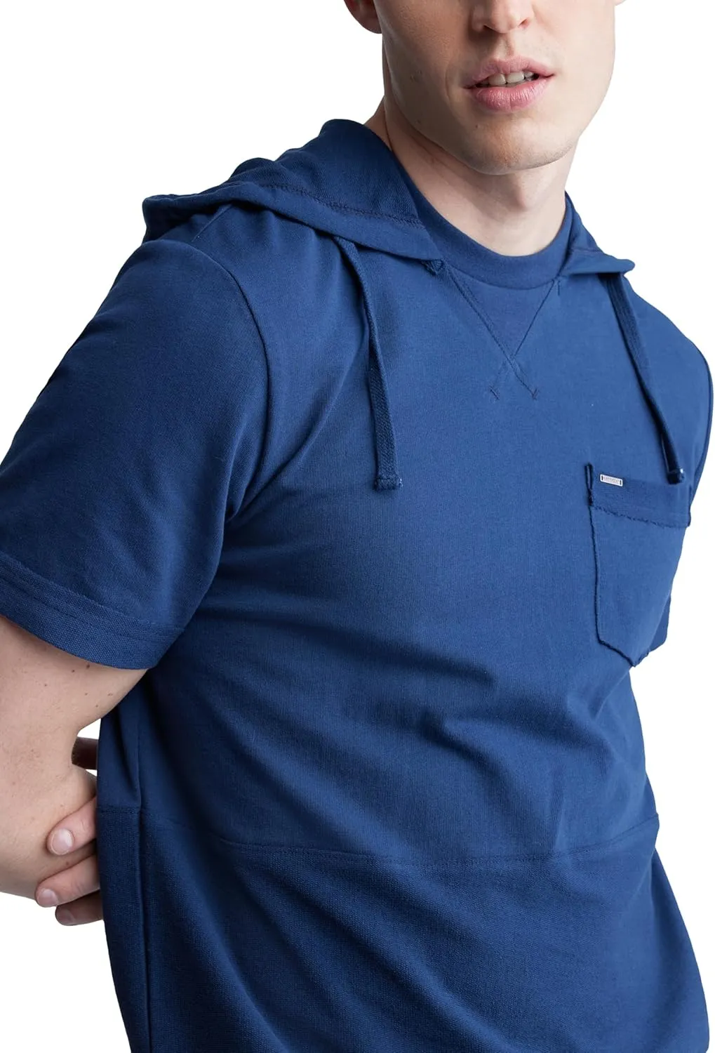 Buffalo David Bitton Men's Short Sleeve French Terry Hoodie