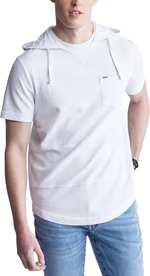 Buffalo David Bitton Men's Short Sleeve French Terry Hoodie