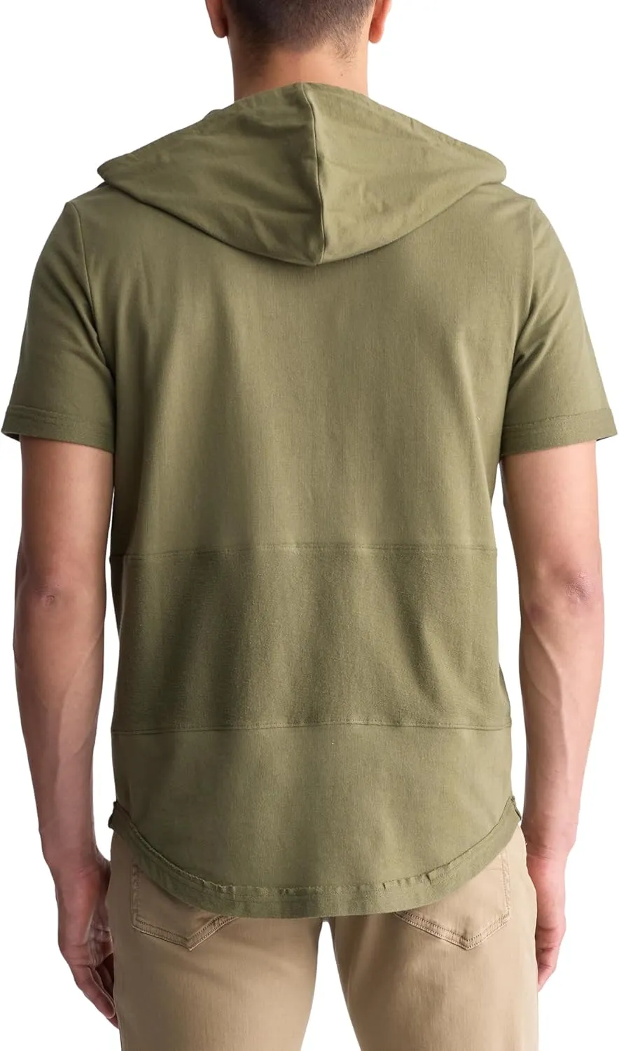 Buffalo David Bitton Men's Short Sleeve French Terry Hoodie