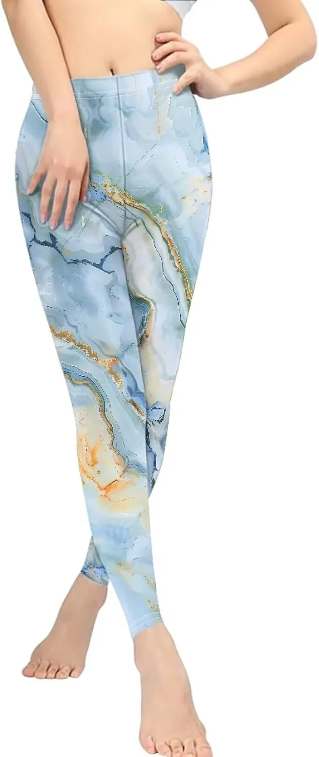 Bulopur Ladies Yoga Pants Soft Work Leggings Lounge Pants Trousers with High Waisted Tummy Control