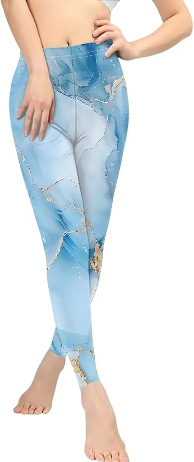 Bulopur Ladies Yoga Pants Soft Work Leggings Lounge Pants Trousers with High Waisted Tummy Control