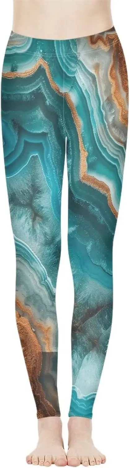 Bulopur Ladies Yoga Pants Soft Work Leggings Lounge Pants Trousers with High Waisted Tummy Control