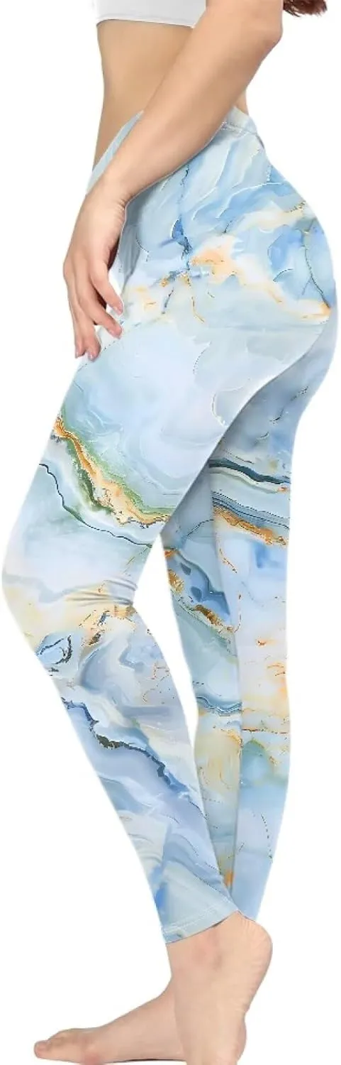 Bulopur Ladies Yoga Pants Soft Work Leggings Lounge Pants Trousers with High Waisted Tummy Control