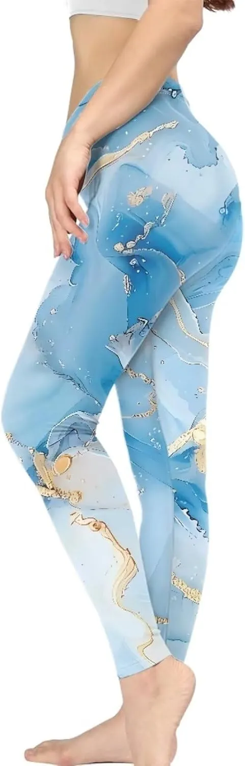 Bulopur Ladies Yoga Pants Soft Work Leggings Lounge Pants Trousers with High Waisted Tummy Control