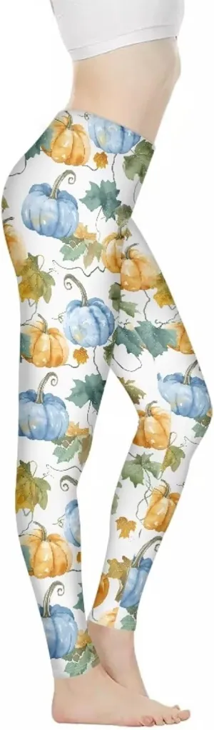 Bulopur Thanksgiving Fall Yoga Pants Full Length Workout Sweatpants Leggings Trousers for Women