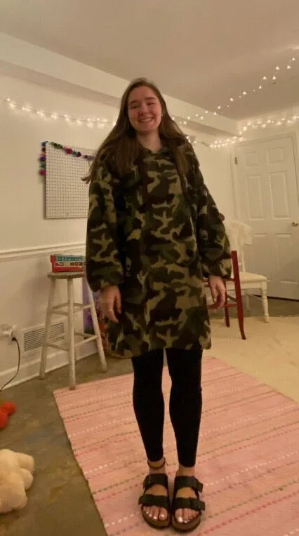 Camo Fleece Jacket