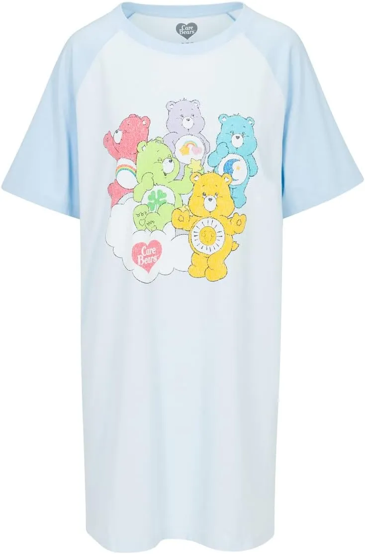 Care Bears Classic Women's Sleep Shirt Nightshirt Pajama
