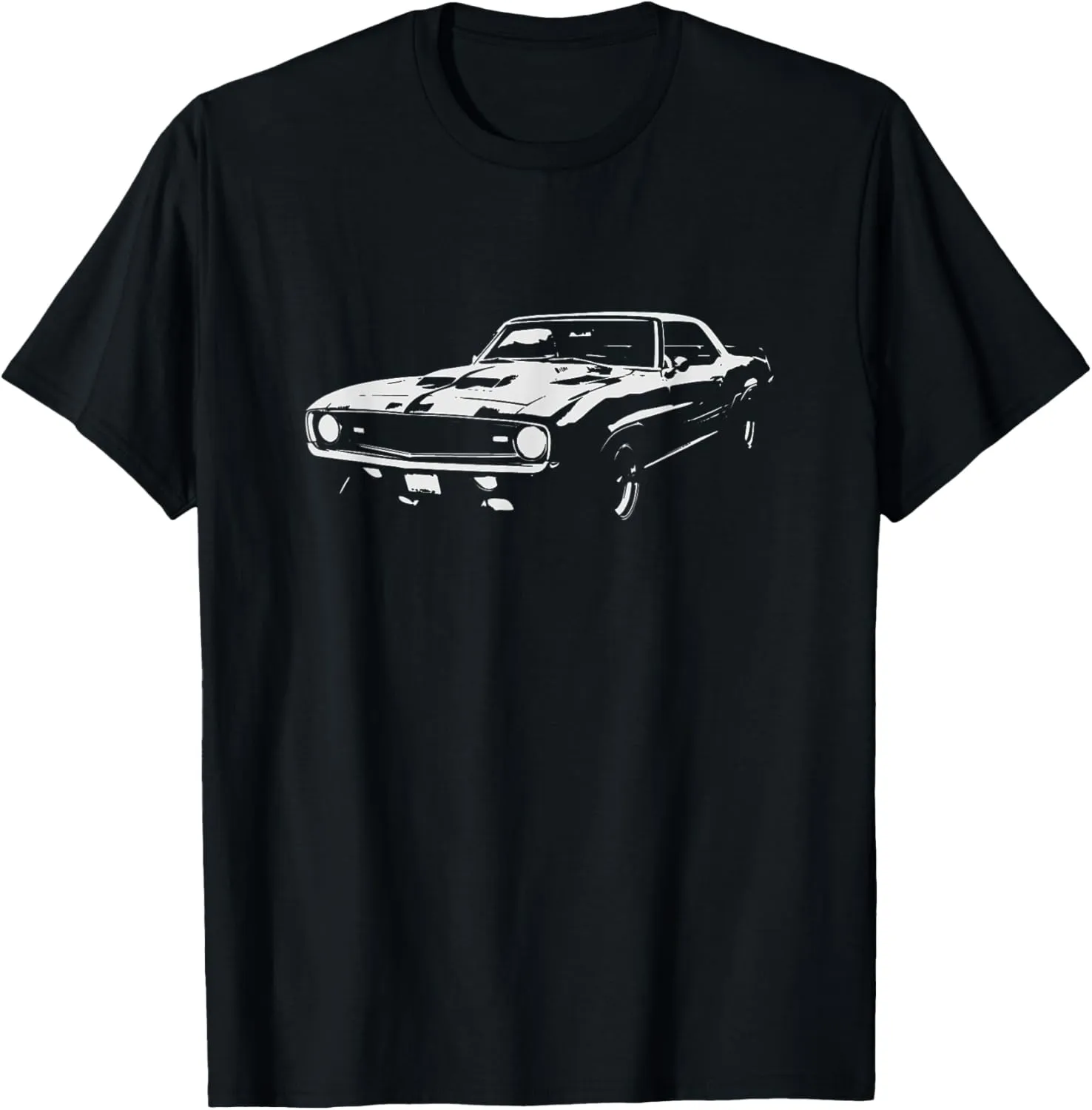 Classic Muscle Car Retro Vintage 60s 70s Car Lover Graphic T-Shirt