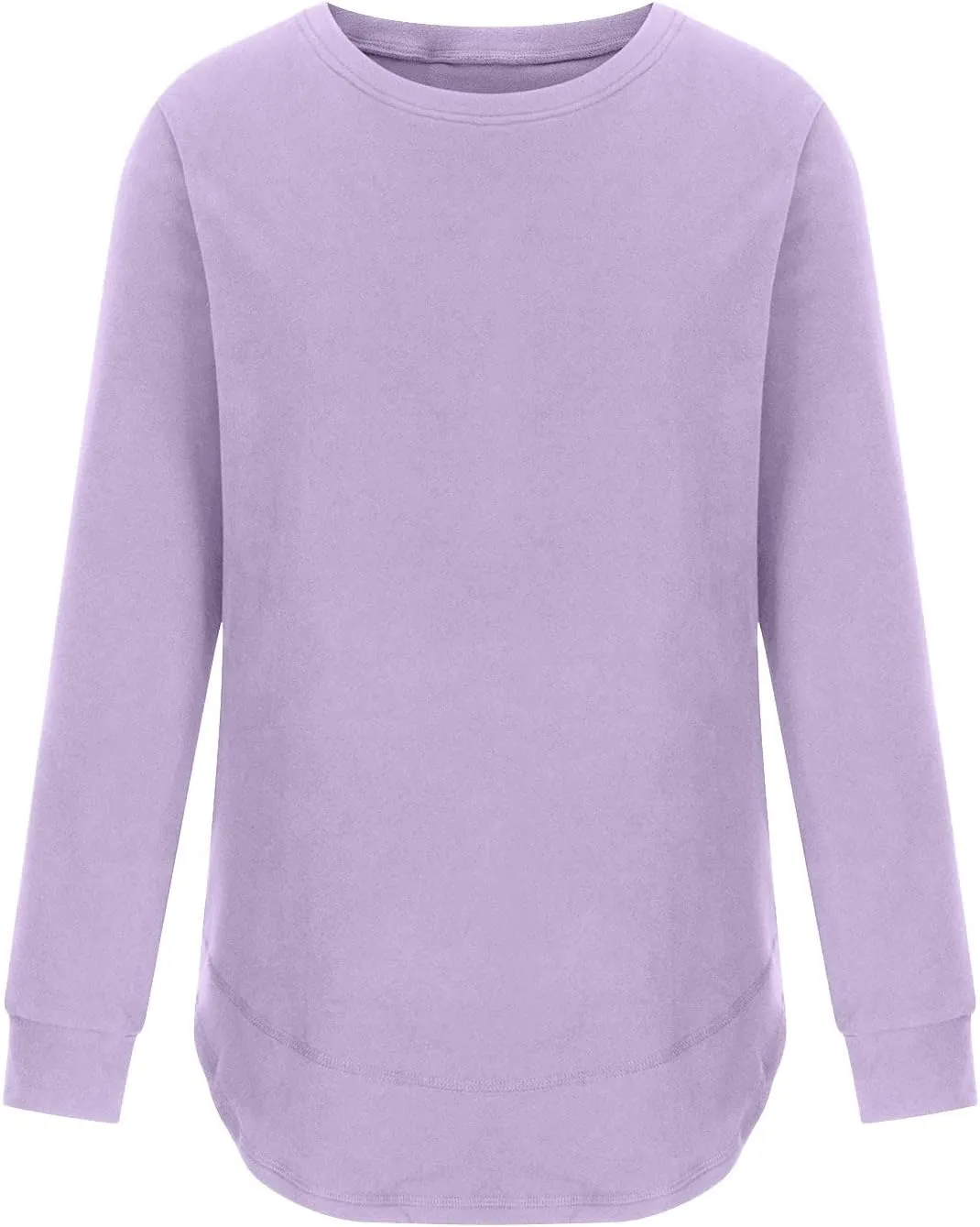 Crewneck Sweatshirts Women Casual Long Sleeve Oversized Sweatshirt Fashion Fall Shirts Loose Comfy Pullover Tops