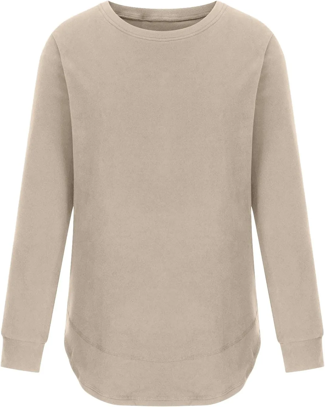 Crewneck Sweatshirts Women Casual Long Sleeve Oversized Sweatshirt Fashion Fall Shirts Loose Comfy Pullover Tops