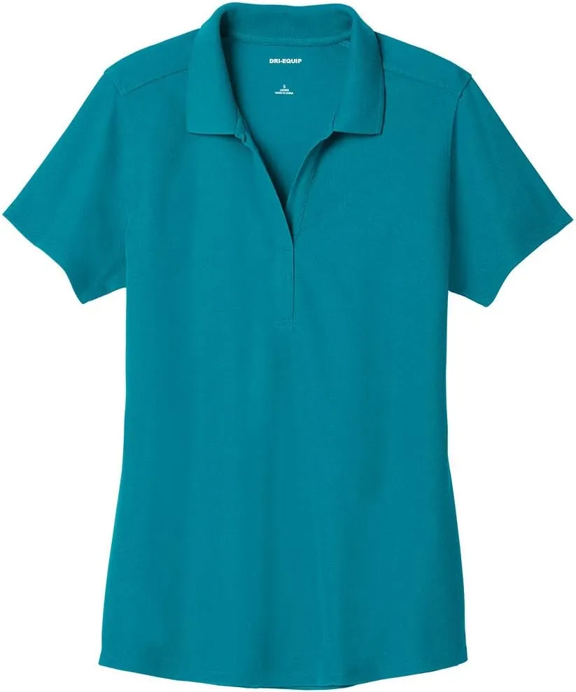 Dri-Equip Ladies Moisture Wicking Pique Polo Sizes XS-4XL