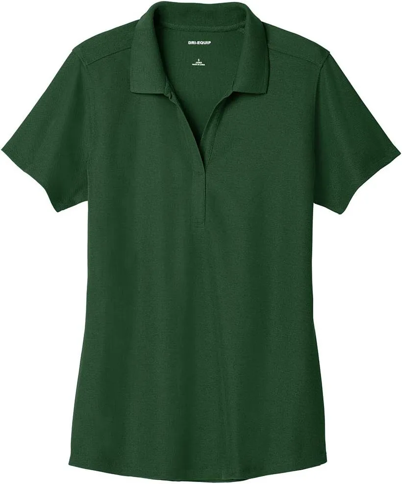 Dri-Equip Ladies Moisture Wicking Pique Polo Sizes XS-4XL