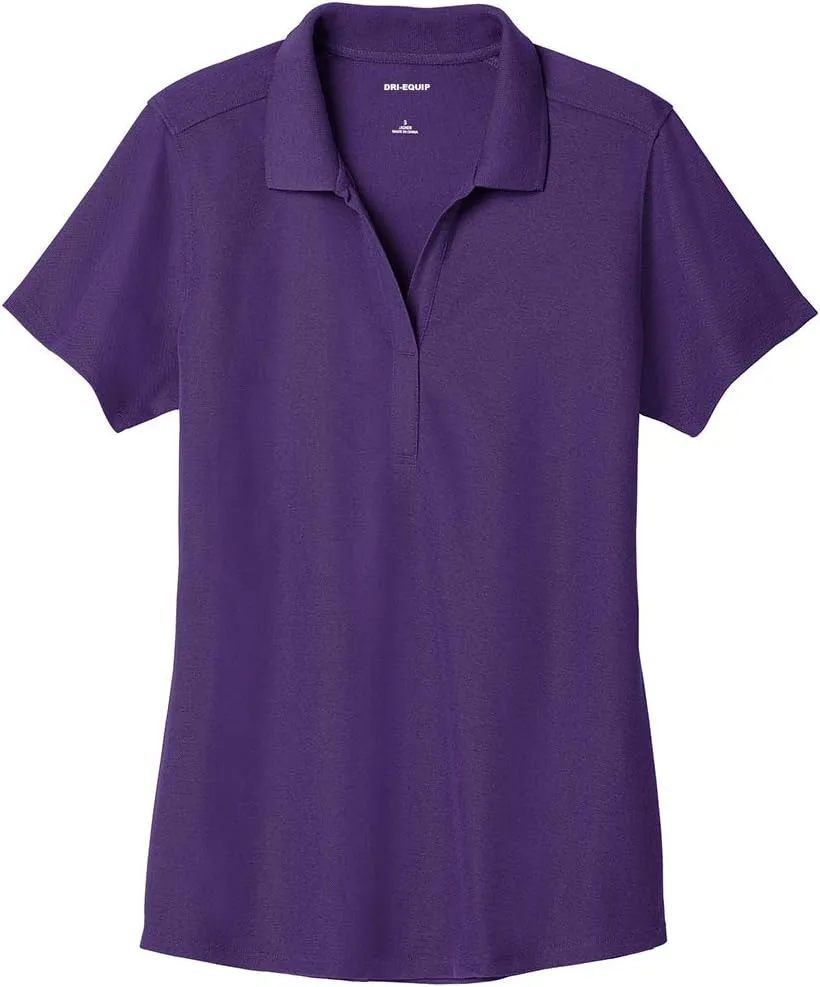 Dri-Equip Ladies Moisture Wicking Pique Polo Sizes XS-4XL