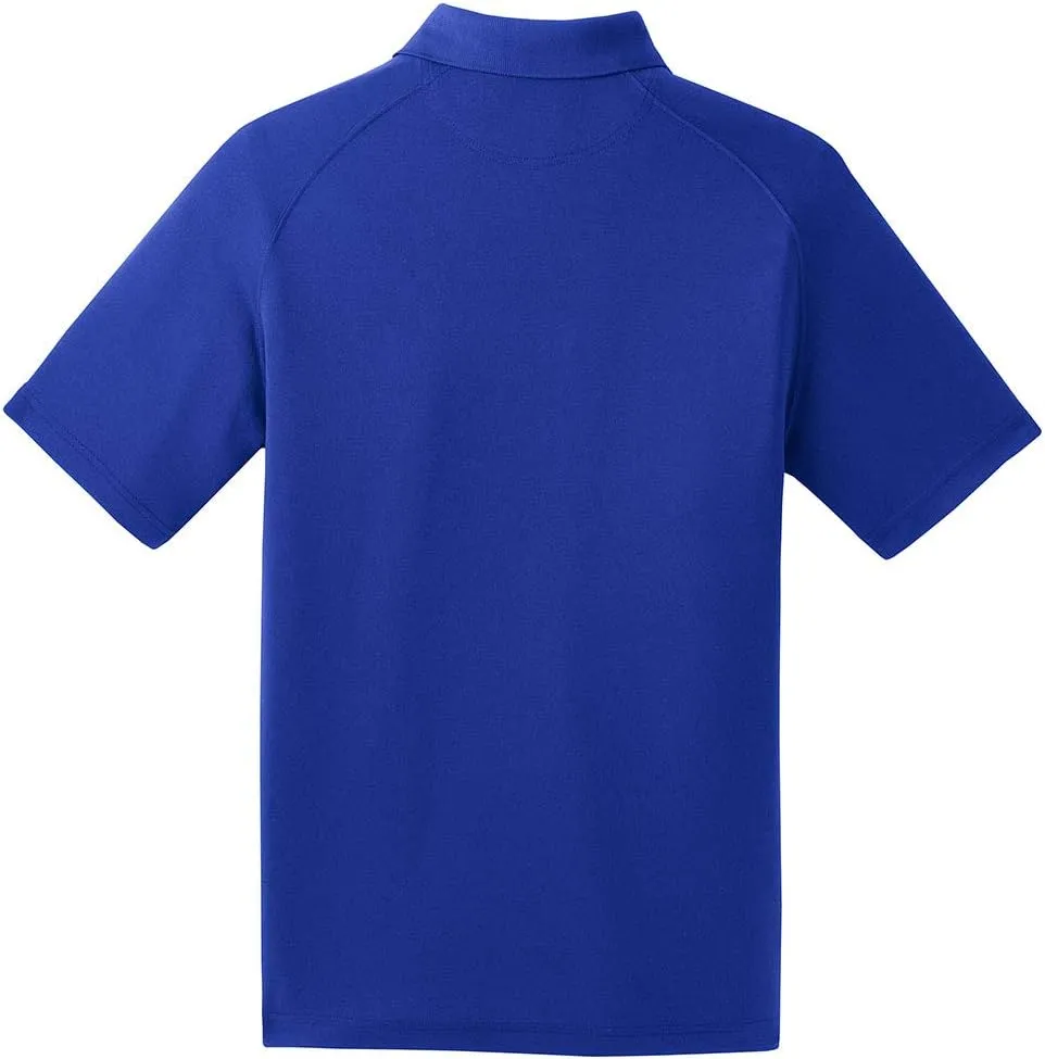 DRIEQUIP Mens Moisture Wicking Raglan Polo Sizes XS-4XL