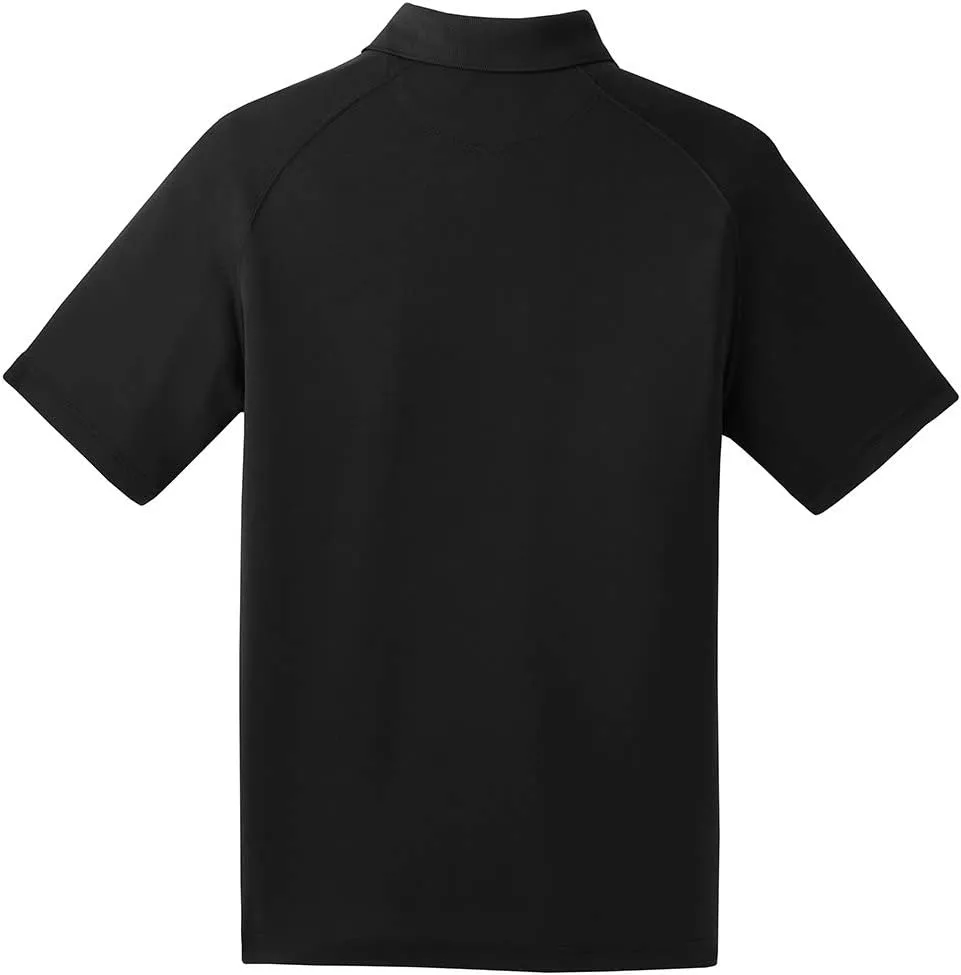 DRIEQUIP Mens Moisture Wicking Raglan Polo Sizes XS-4XL