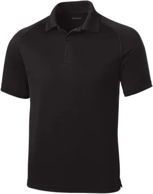 DRIEQUIP Mens Moisture Wicking Raglan Polo Sizes XS-4XL