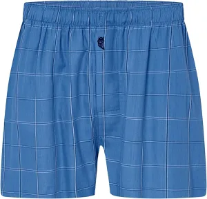 El Bho Nocturno Men's Boxer Briefs Classic Woven 1 Unit Checkered Striped Underwear for Men Boxers for Men