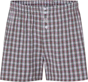 El Bho Nocturno Men's Boxer Briefs Classic Woven 1 Unit Checkered Striped Underwear for Men Boxers for Men