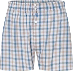 El Bho Nocturno Men's Boxer Briefs Classic Woven 1 Unit Checkered Striped Underwear for Men Boxers for Men