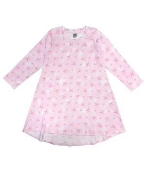 Esme Coquette Long Sleeve Swing Dress