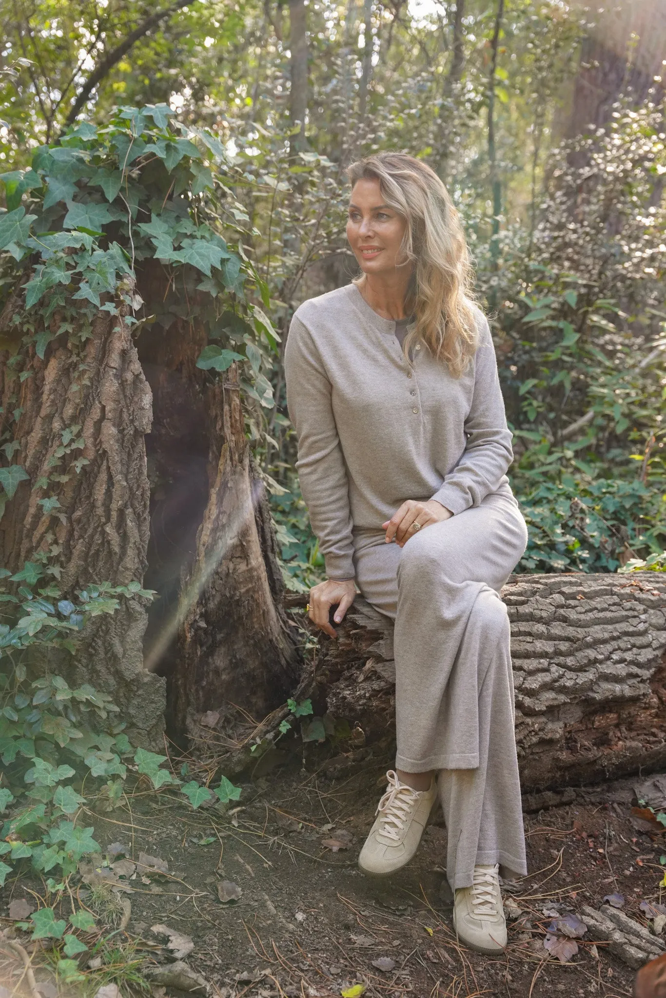 Fawn Grandpa Pullover