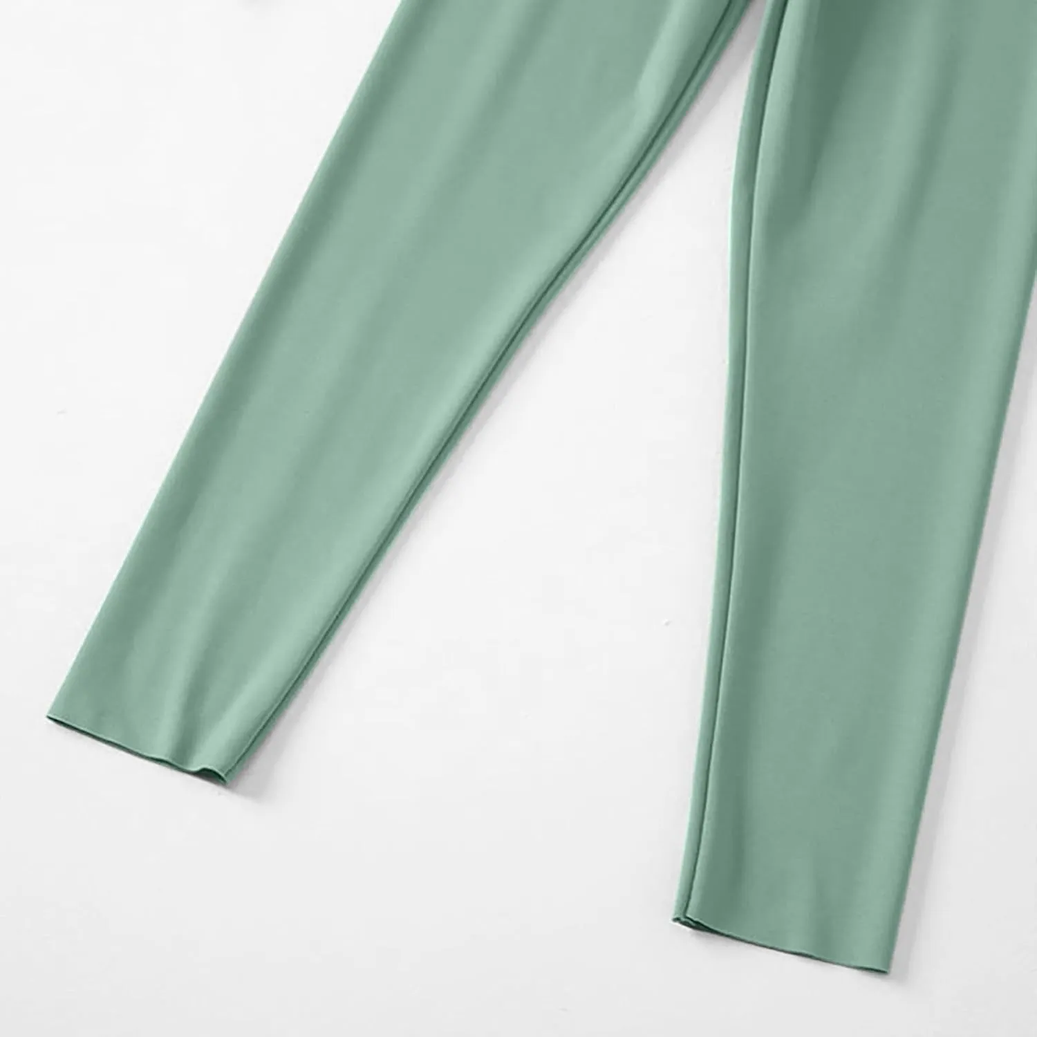 Girls' Leggings Solid Colour Girls Athletic Leggings High Waisted Tight Pants Stretch Comfort Bottom Yoga Trousers