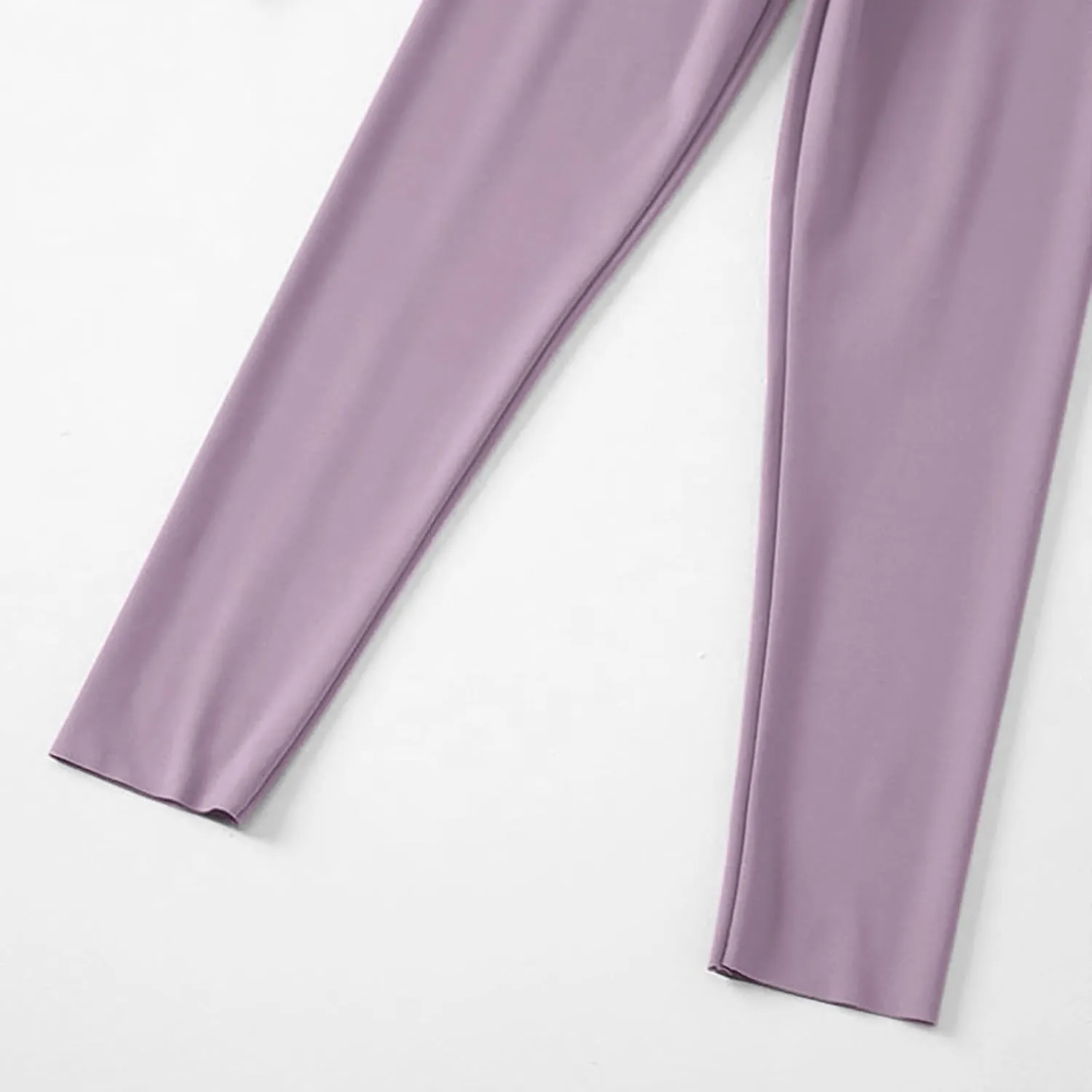 Girls' Leggings Solid Colour Girls Athletic Leggings High Waisted Tight Pants Stretch Comfort Bottom Yoga Trousers