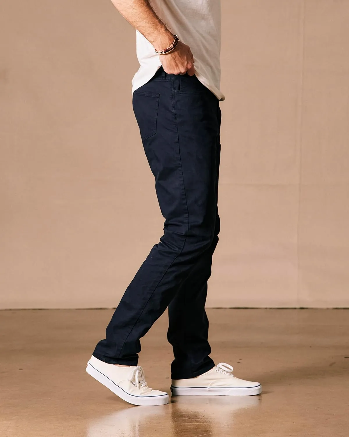 Huckberry Flint and Tinder Men's 365 Pant, Stretch Comfort, 5-Pocket Mens Pant