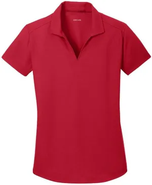 Joe's USA Ladies Moisture Wicking Textured Golf Polos in 11 Colors - Sizes XS-4XL