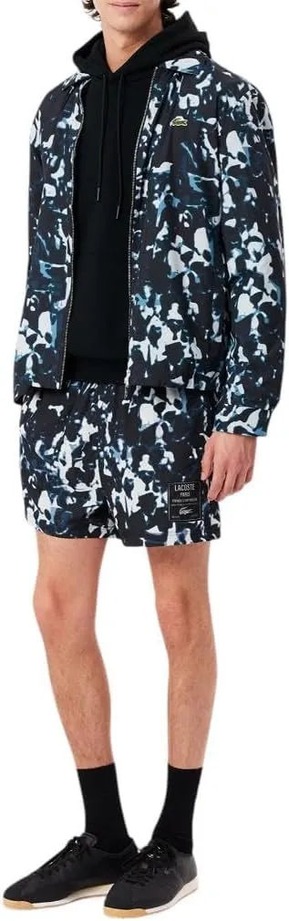Lacoste Men's Non-Brushed Fleece Hoodie