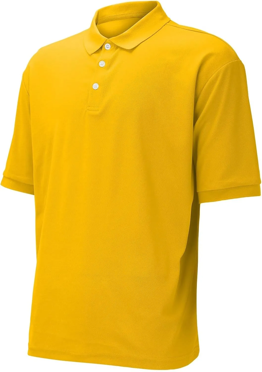 Men Polo Shirts Short Sleeve Plain Button Down Golf Tshirts Slim Muscle Tops Summer Moisture Wicking Clothes