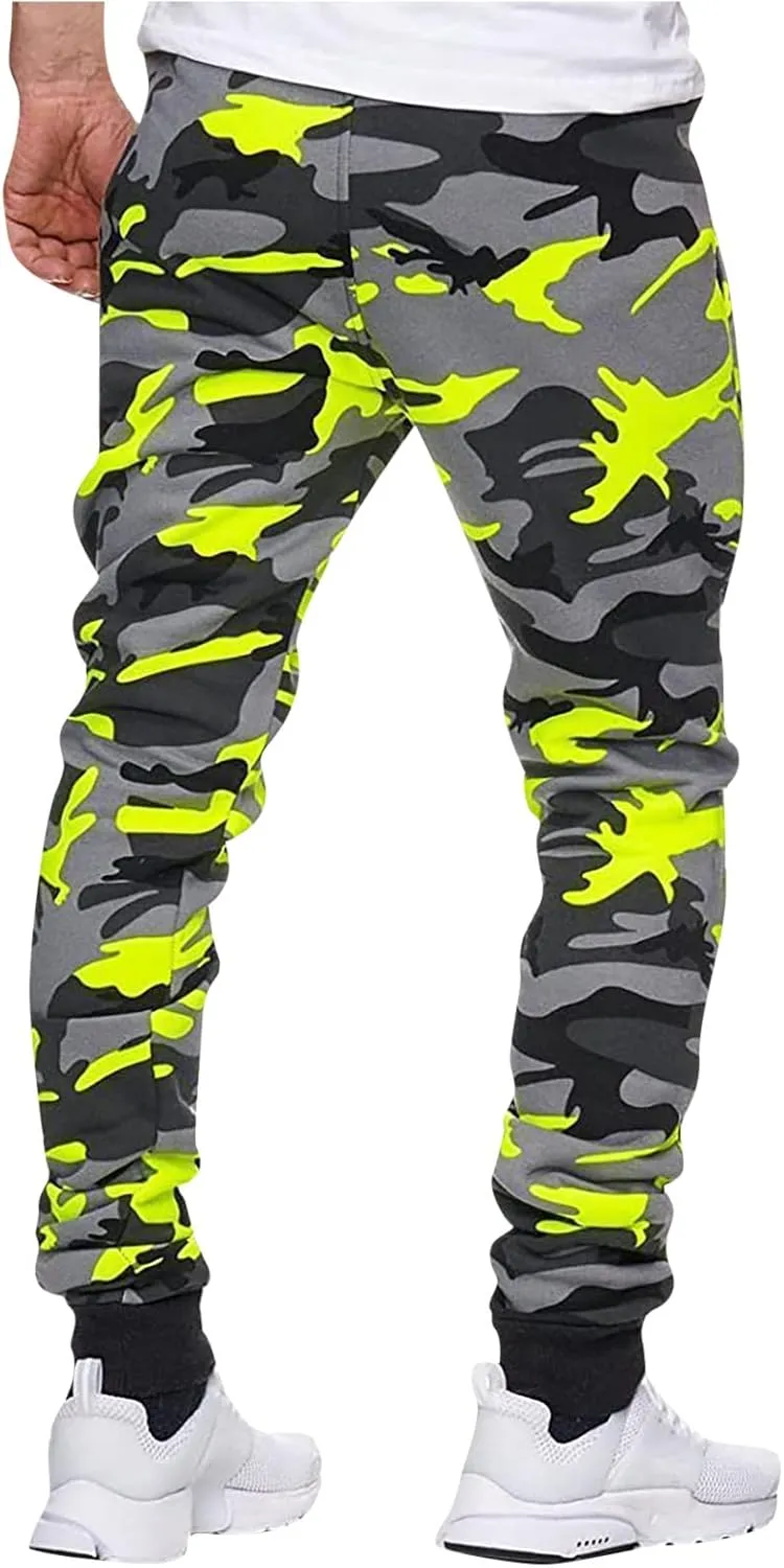 Mens Cargo Joggers,Mens Active Athletic Workout Jogger Pants Trendy Relaxed Fit Sweat Pants Mens Pants Relaxed Fit