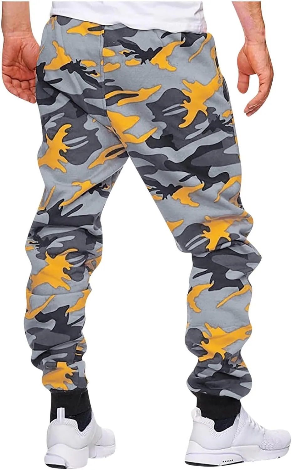 Mens Cargo Joggers,Mens Active Athletic Workout Jogger Pants Trendy Relaxed Fit Sweat Pants Mens Pants Relaxed Fit