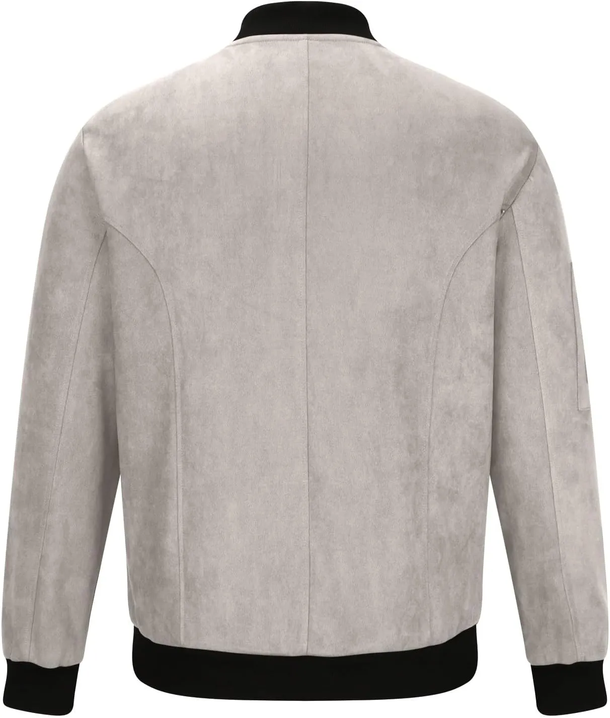 Mens Fall Winter Casual Coats 2024 Fashion Color Block Long Sleeve Jackets Basic Button Down Outerwear with Pockets