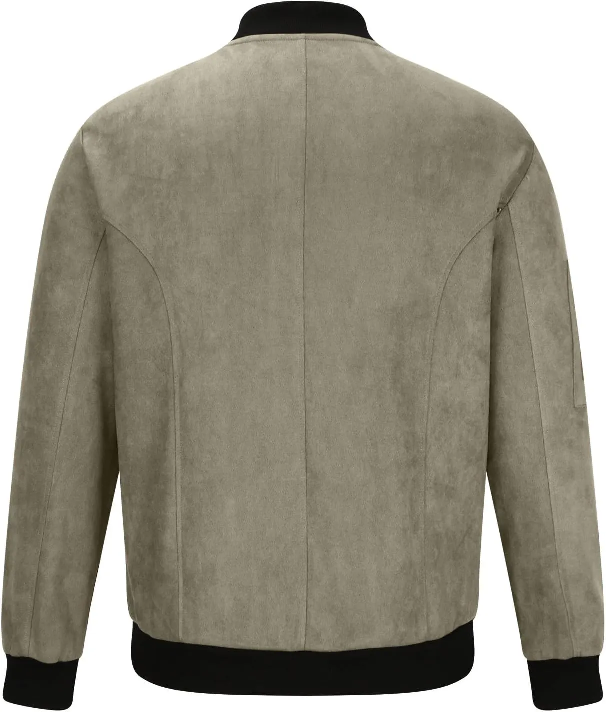 Mens Fall Winter Casual Coats 2024 Fashion Color Block Long Sleeve Jackets Basic Button Down Outerwear with Pockets