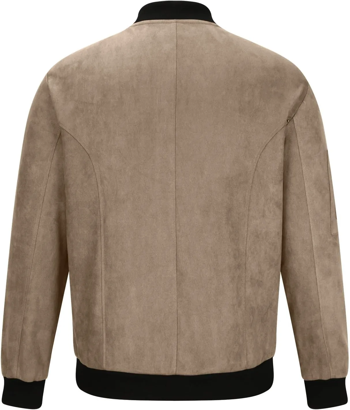 Mens Fall Winter Casual Coats 2024 Fashion Color Block Long Sleeve Jackets Basic Button Down Outerwear with Pockets