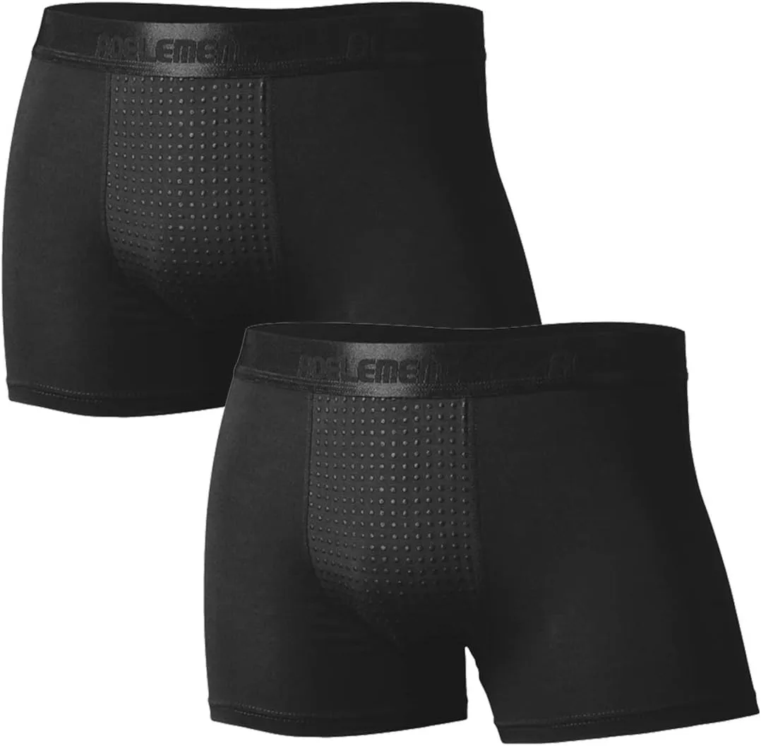 Ouruikia Men's Underwear Magnetic Boxer Briefs Functional Boxer Briefs Modal Breathable Boxer Briefs Underwear