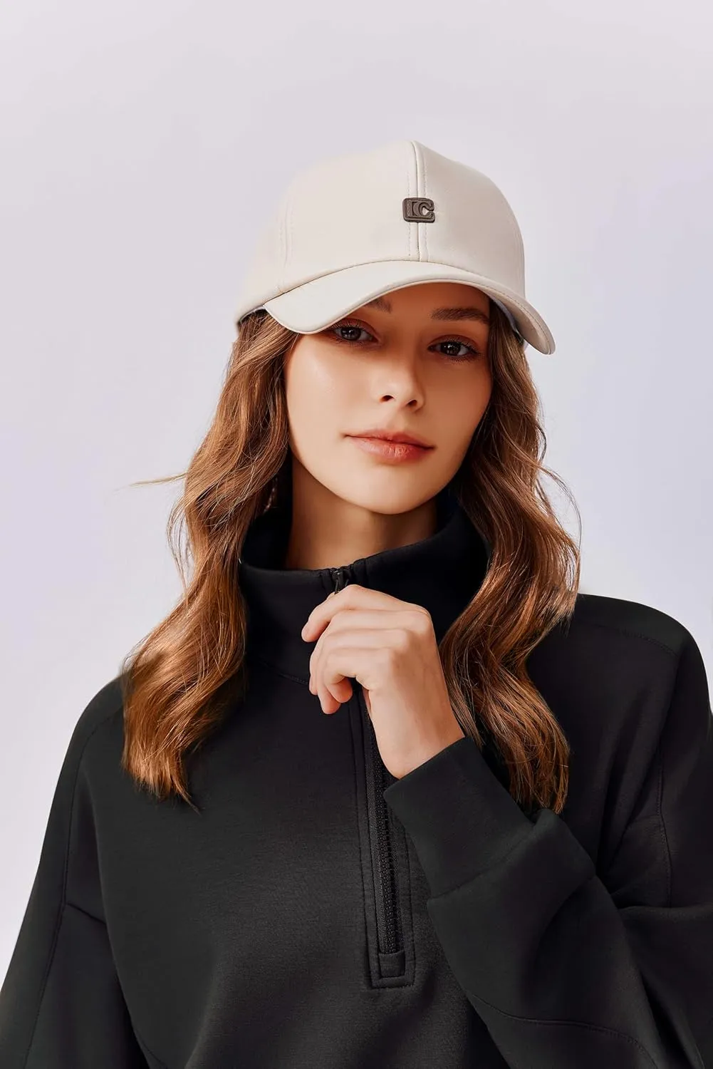 PINSPARK 2 Piece Sets for Women 2024 Fall Outfits Tracksuit Long Sleeve Half Zip Sweatshirt Jogger Sweatpants Matching Set