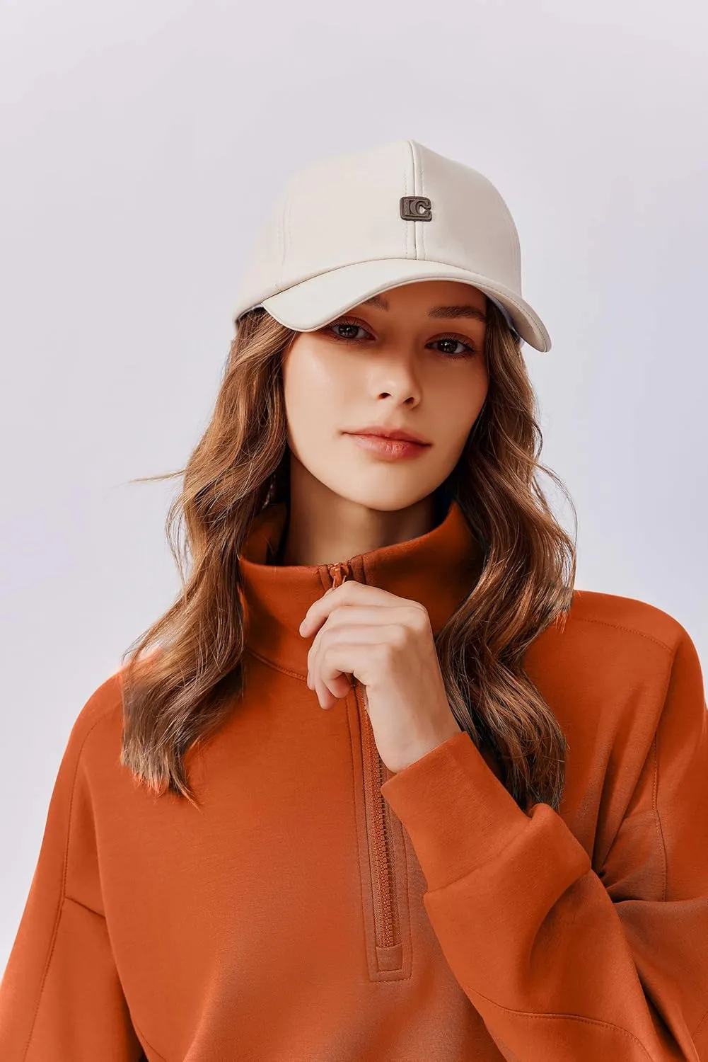 PINSPARK 2 Piece Sets for Women 2024 Fall Outfits Tracksuit Long Sleeve Half Zip Sweatshirt Jogger Sweatpants Matching Set