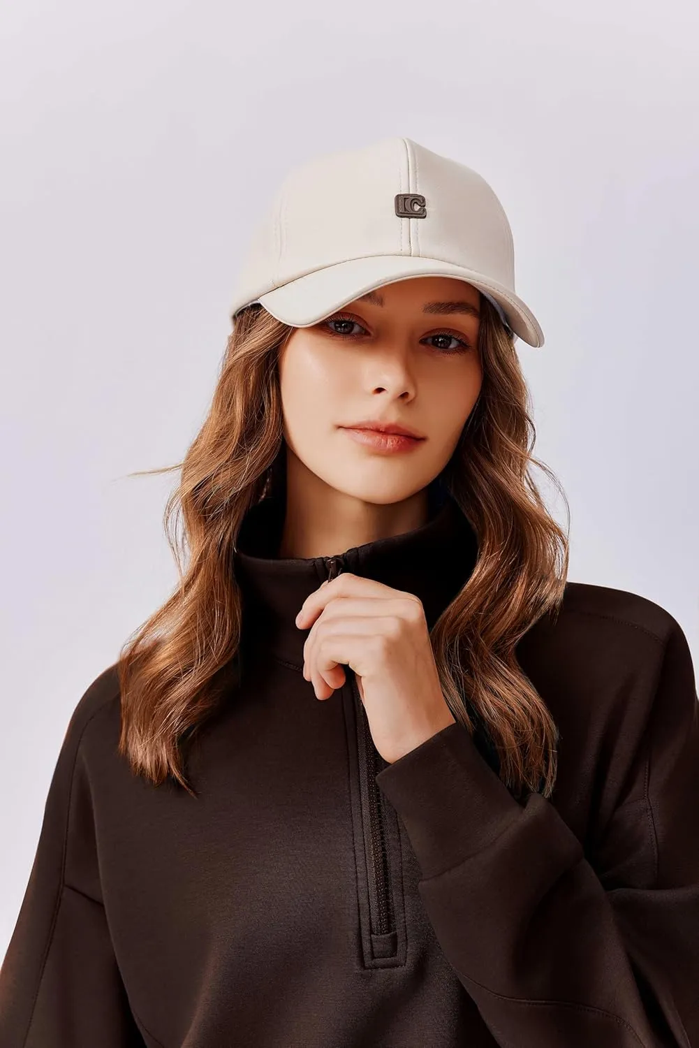 PINSPARK 2 Piece Sets for Women 2024 Fall Outfits Tracksuit Long Sleeve Half Zip Sweatshirt Jogger Sweatpants Matching Set