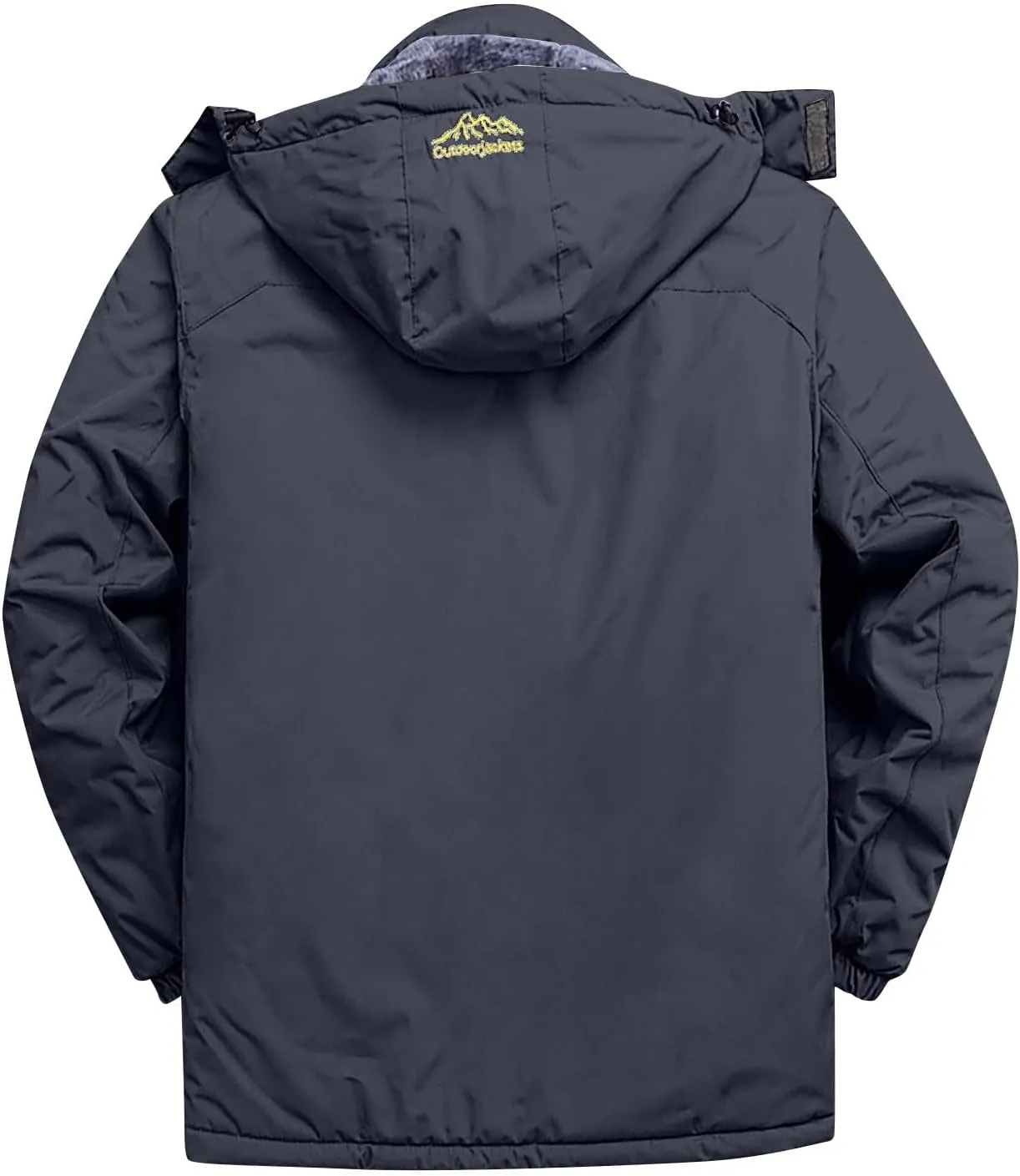 Plus Size Jackets Casual Trendy Open Front Long Sleeve Open Front Coat Winter Warm Soft Insulated Fleece Lined Windbreaker