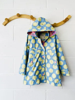 Polka Dot Rain Coat, 7 years