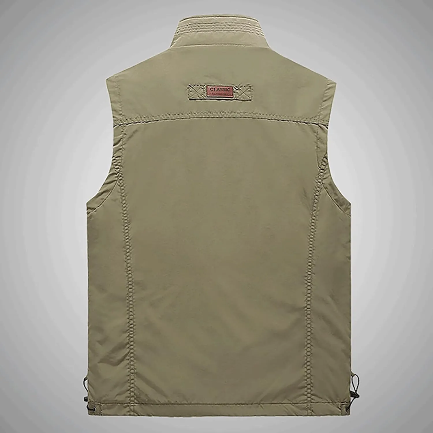 RTRDE Men's Puffer Vest Packable Vest Winter Outdoor Zipper Sleeveless Warm Puffey Jacket Vests Outerwear, XL-4XL