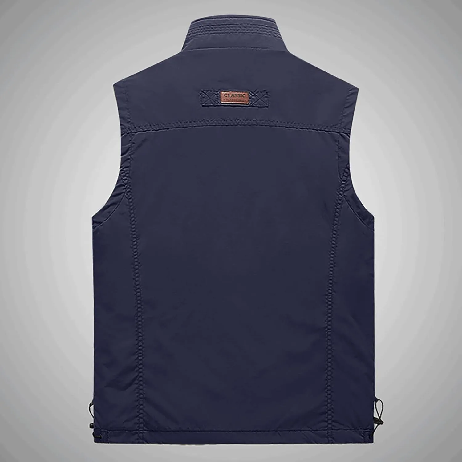 RTRDE Men's Puffer Vest Packable Vest Winter Outdoor Zipper Sleeveless Warm Puffey Jacket Vests Outerwear, XL-4XL